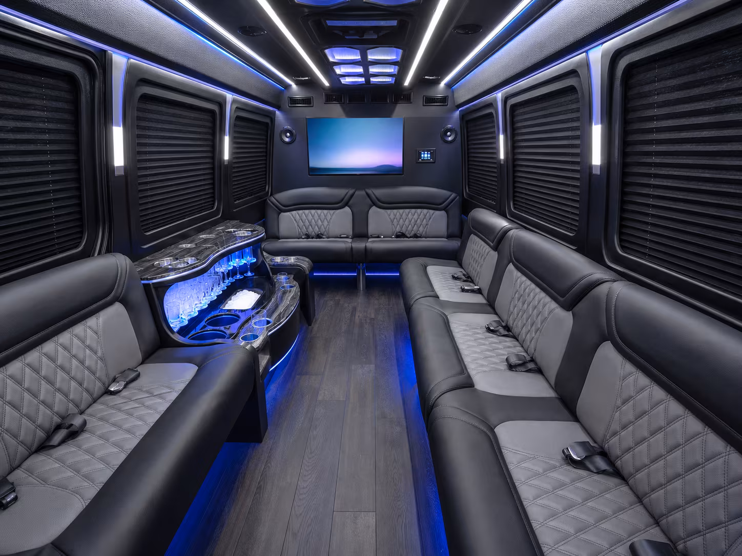 stockton airport transportation onboard seating