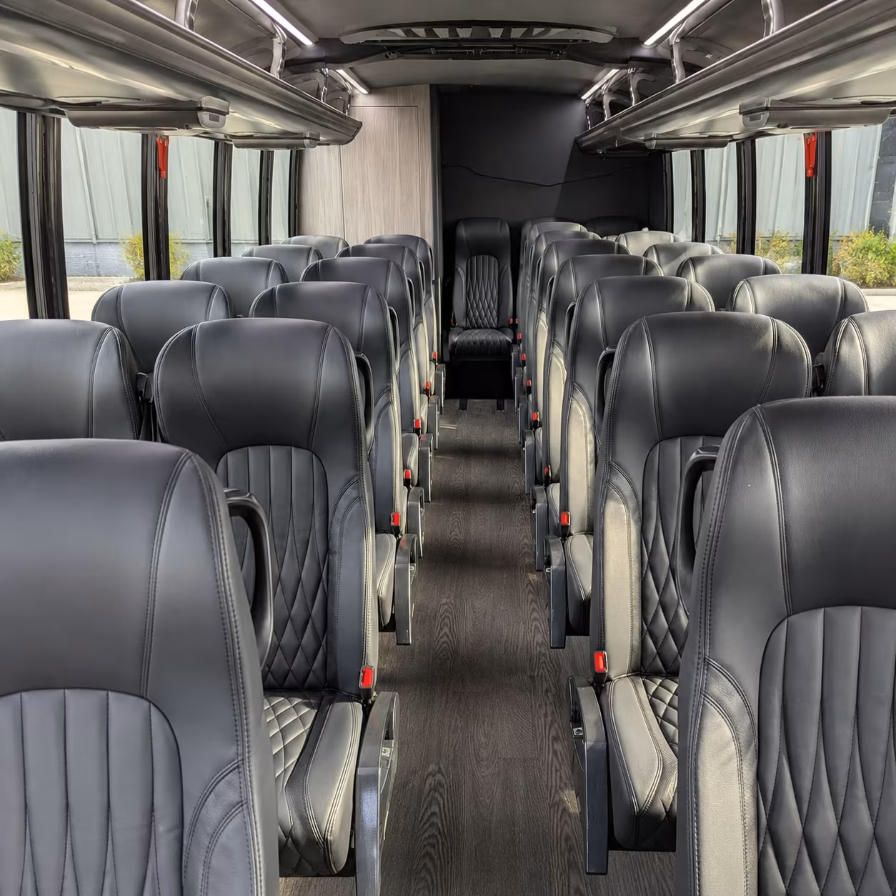 stockton corporate event transportation onboard seating