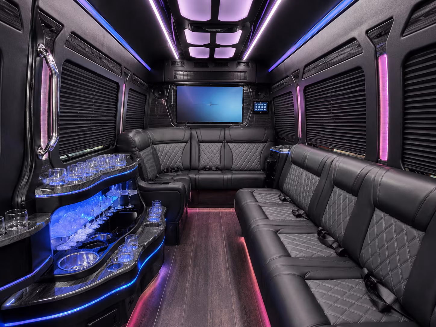 stockton employee transportation onboard seating