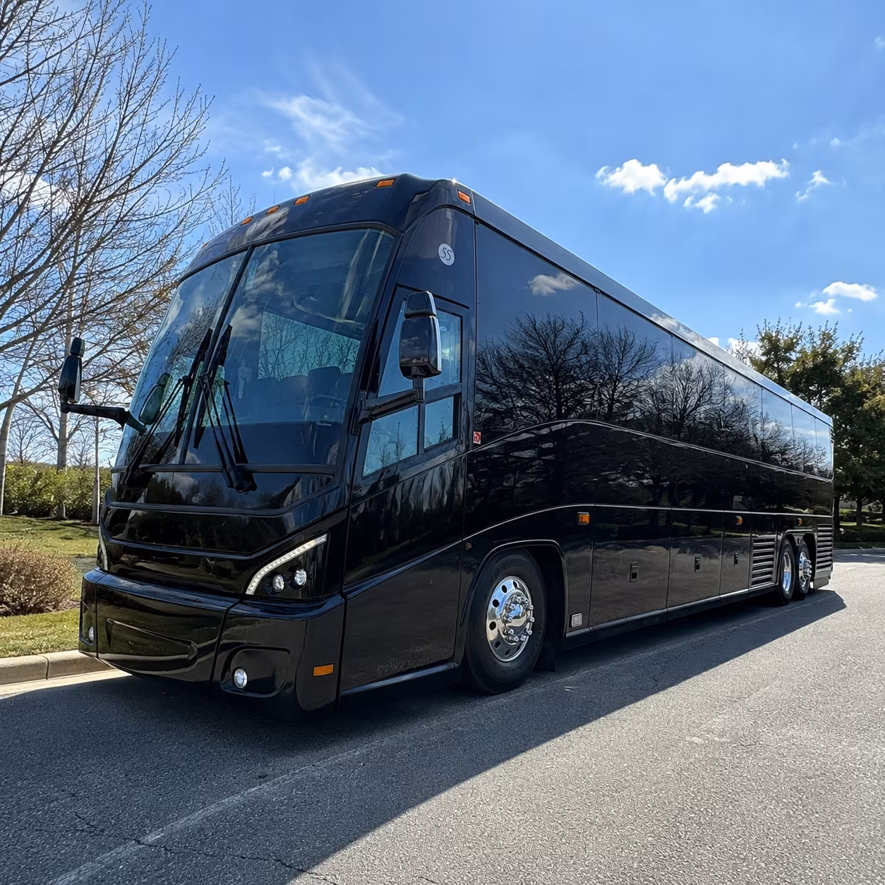stockton religious group transportation onboard seating