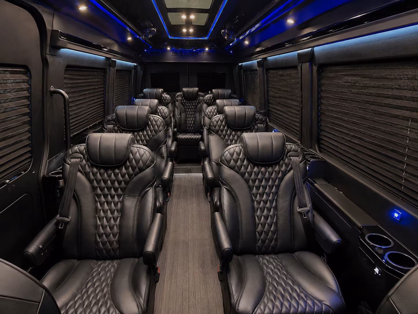 stockton school event transportation onboard seating
