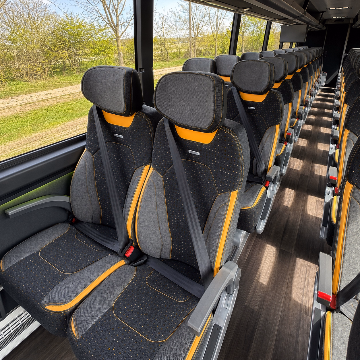 tracy charter bus